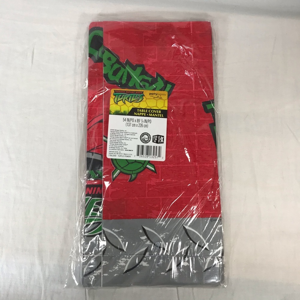 Teenage Mutant Ninja Turtles Paper Table Cloth NEW
